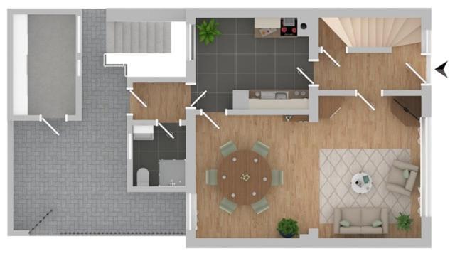 Ganzes Haus - Stadtmitte - 4 Personen - Familien Бохольт Екстер'єр фото
